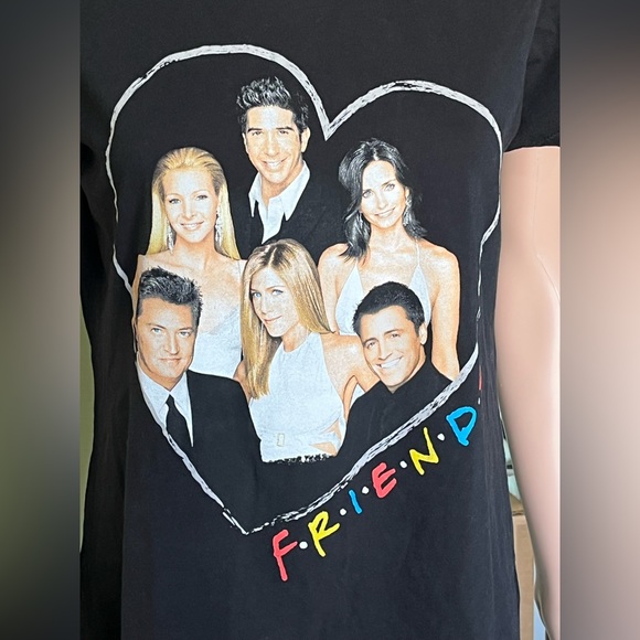 F•R•I•E•N•D•S The Television Series Short Sleeve Tee, Black | L - Picture 2 of 8
